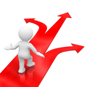 3-Wege-Richtung-Entscheidung