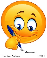 Mondgesicht-Schreiben